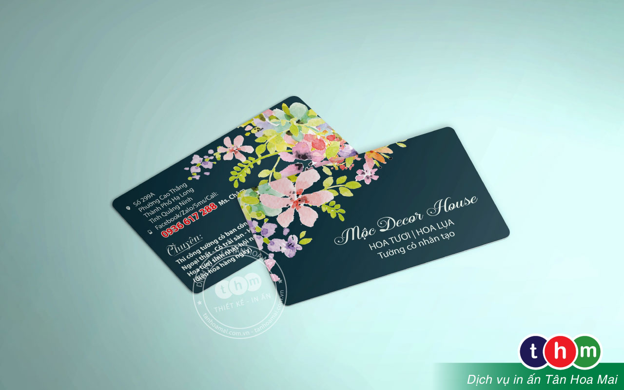 In danh thiếp, số lượng ít - giá rẻ TPHCM In danh thiếp, số lượng ít - giá rẻ TPHCM