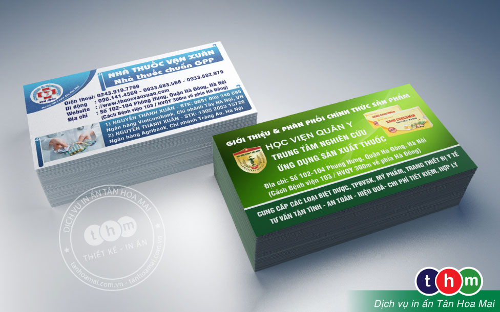 In danh thiếp, số lượng ít - giá rẻ TPHCM In danh thiếp, số lượng ít - giá rẻ TPHCM