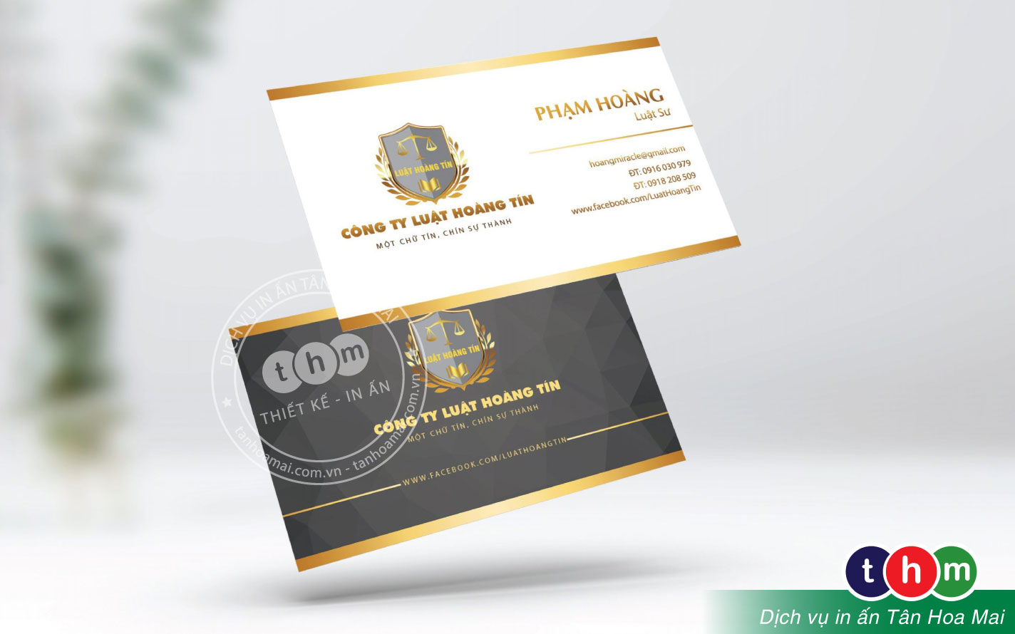 In danh thiếp, số lượng ít - giá rẻ TPHCM In danh thiếp, số lượng ít - giá rẻ TPHCM