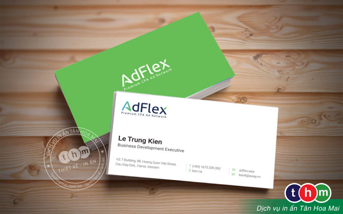 In danh thiếp, số lượng ít - giá rẻ TPHCM In danh thiếp, số lượng ít - giá rẻ TPHCM