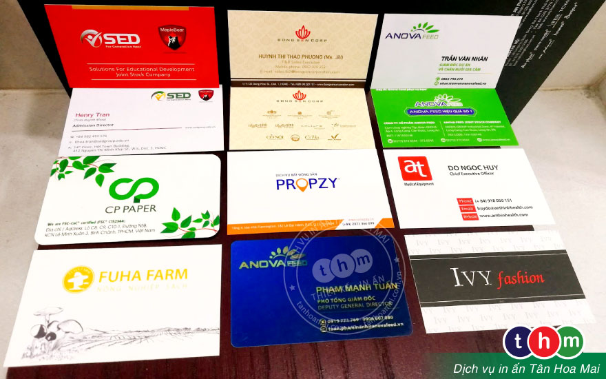 In name card - In danh thiếp, số lượng ít - giá rẻ TPHCM In name card - In danh thiếp, số lượng ít - giá rẻ TPHCM