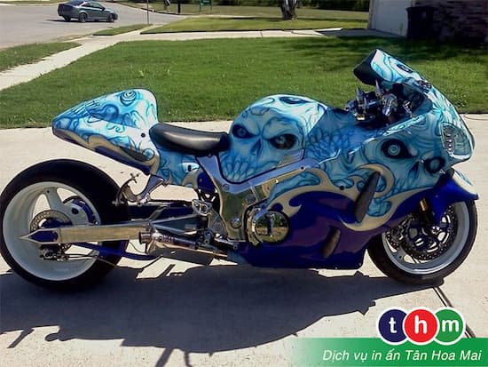 decal trang tri xe may