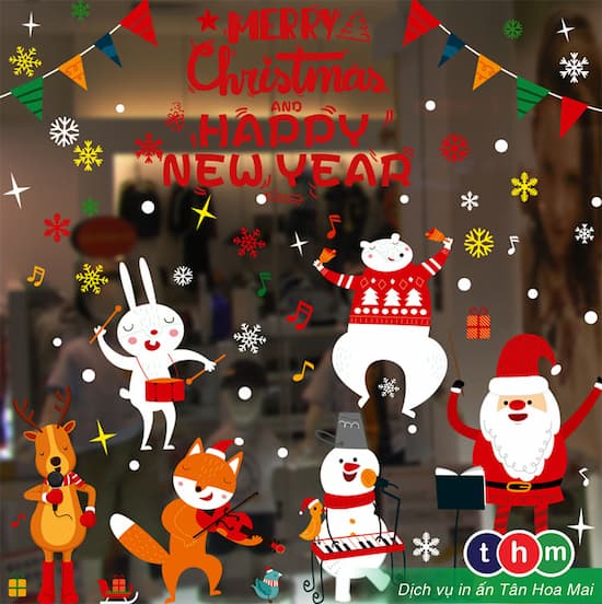 hình mẫu decal mùa giáng sinh