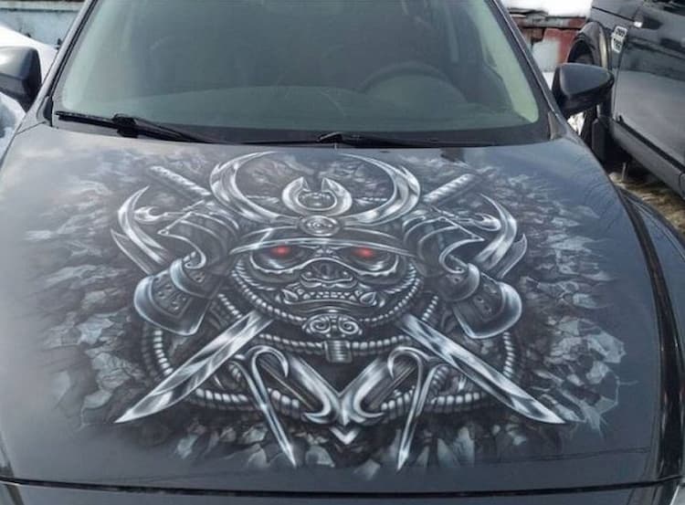 in decal dán xe ô tô giá rẻ theo yêu cầu