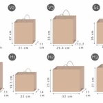 Kích thước của túi giấy