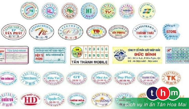 tem dán bảo hành điện thoại