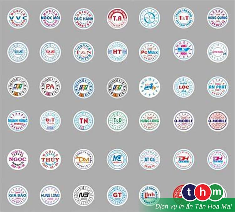 tem dán vào điện thoại nhằm mục đích bảo hành