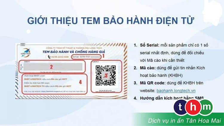 tem dan chuc nang bao hanh bang cong nghe dien tu