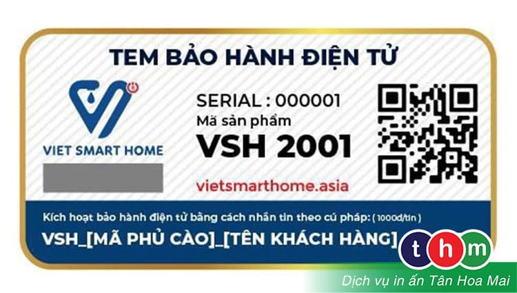 tem nhan bao hanh dien tu tien loi