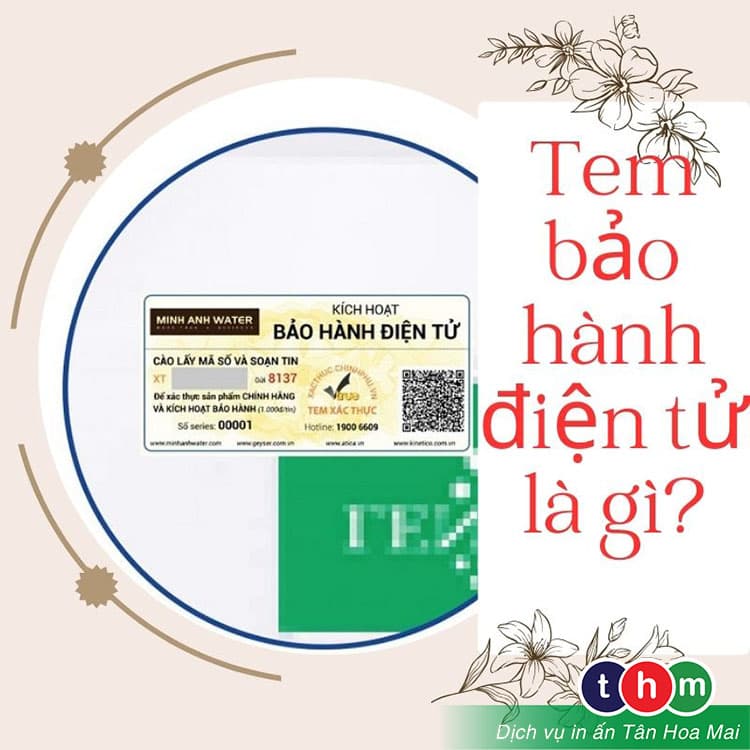 tem bảo hành điện tử là gì