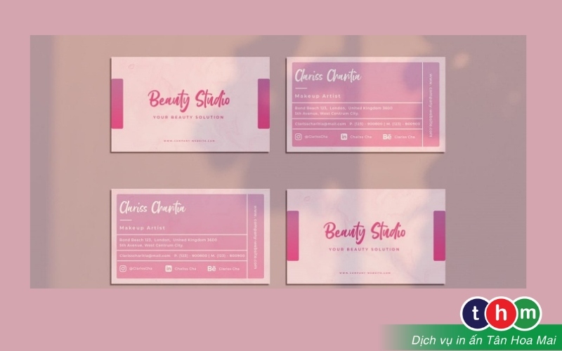 mẫu card visit bán hàng