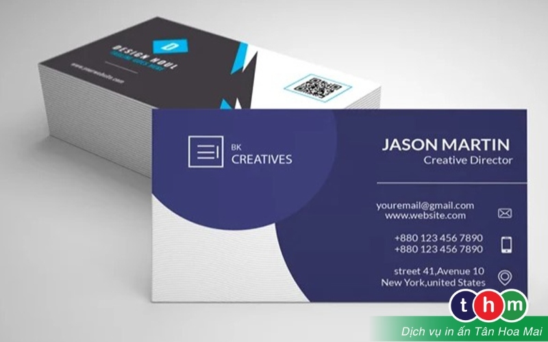 mẫu card visit bán hàng