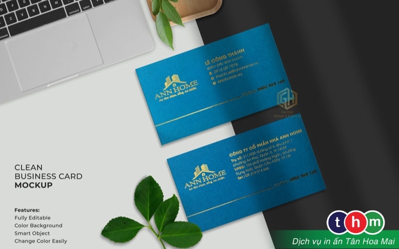 mẫu card visit bán hàng