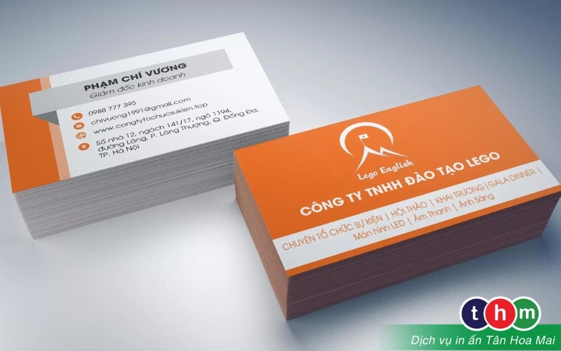 mẫu card visit bán hàng