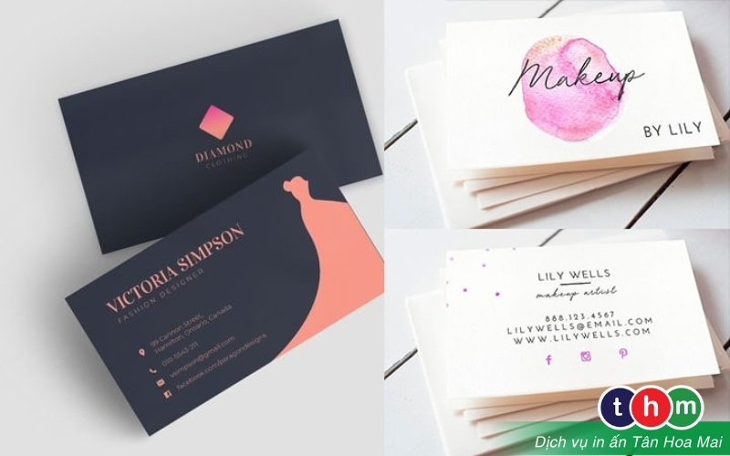 mẫu card visit bán hàng